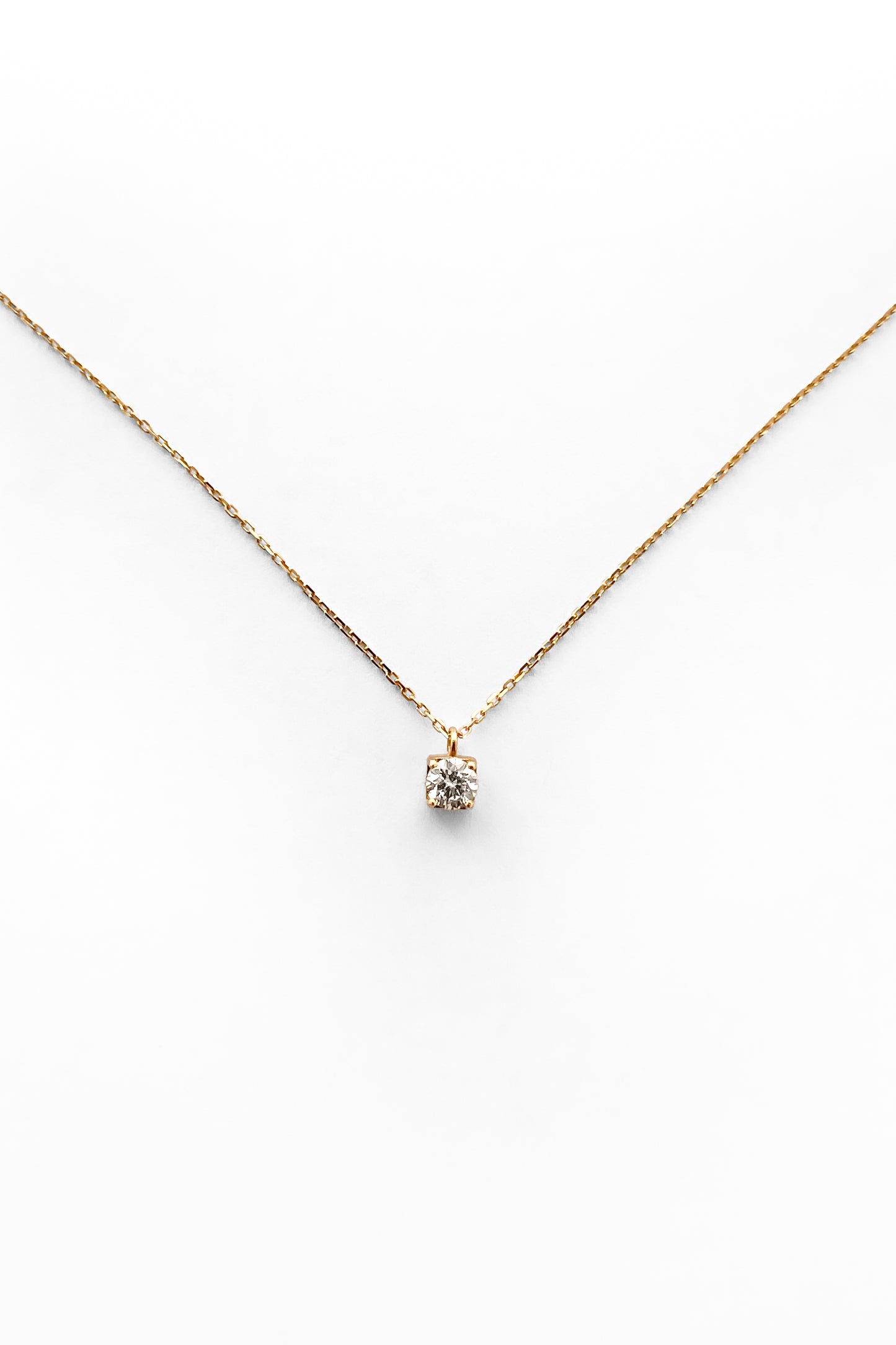 Collier Box diamond en or