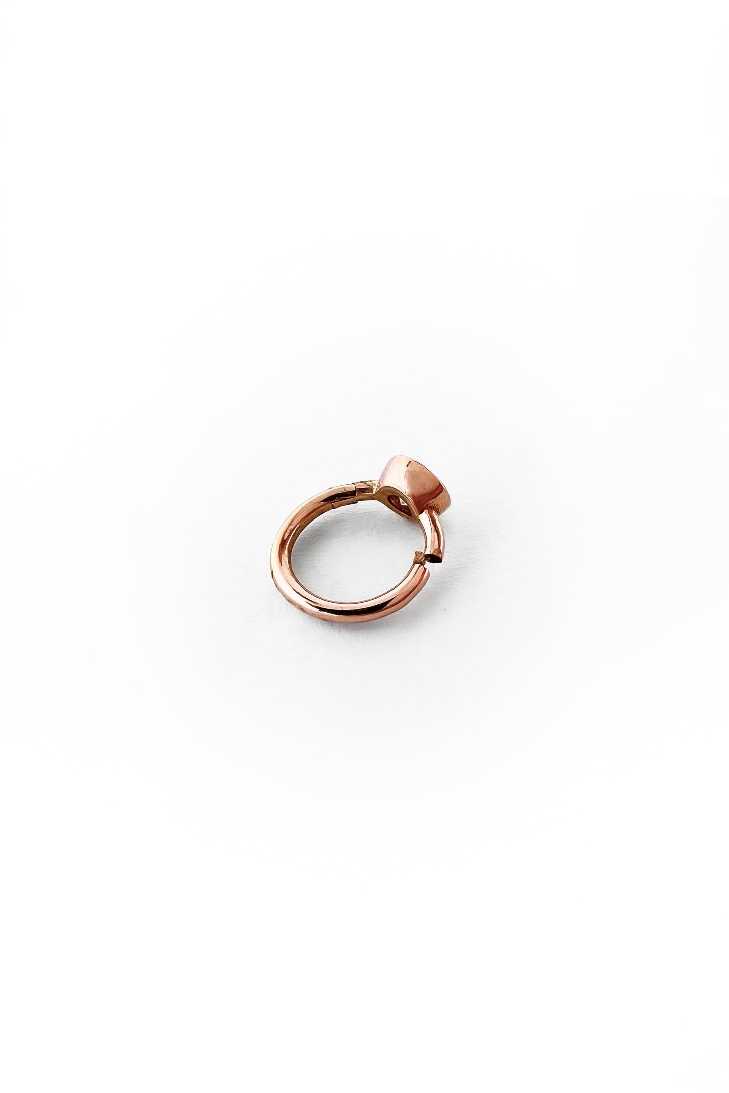 Créole 3 mm Eye diamond en or