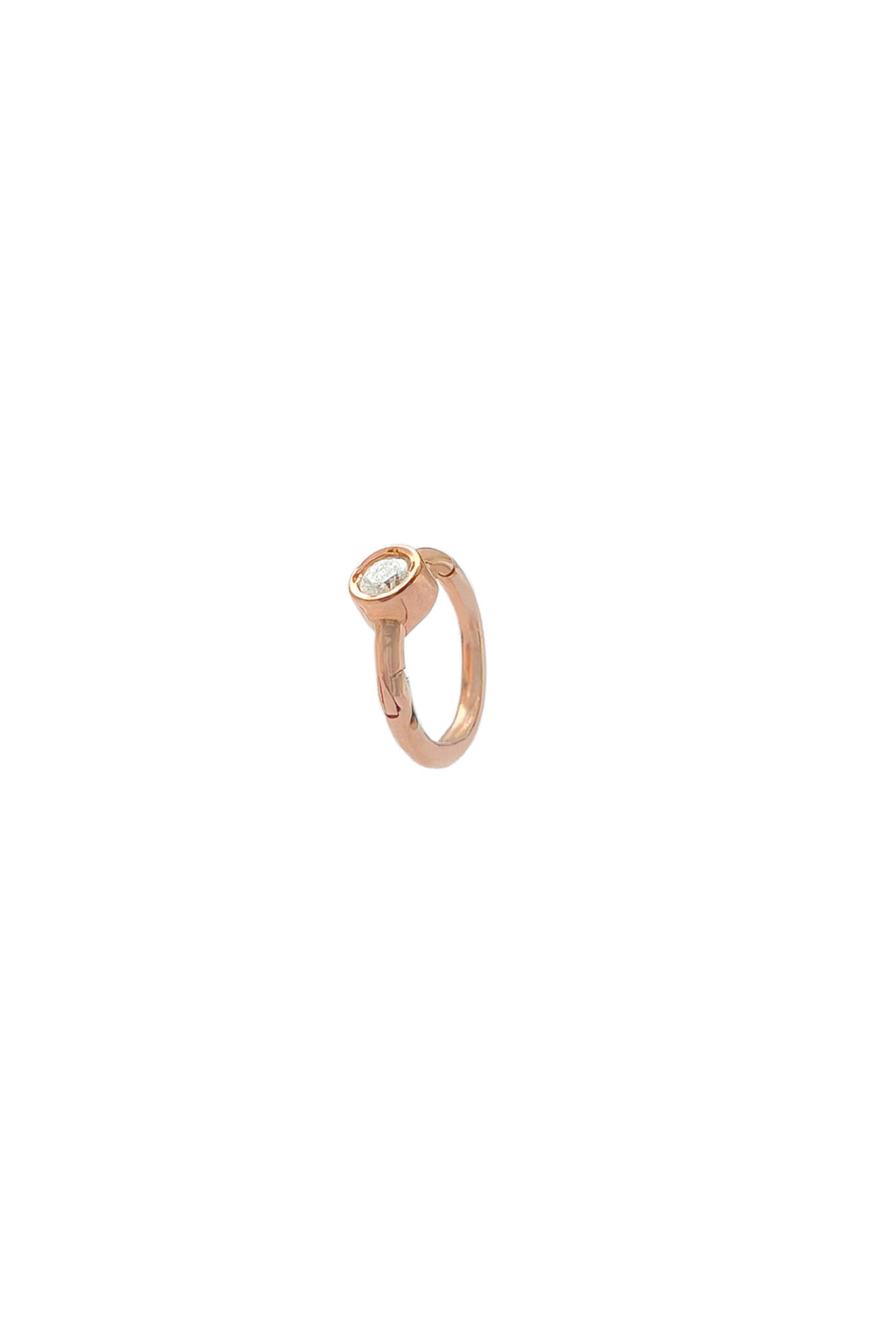 2 mm Eye Diamond gold minibangle