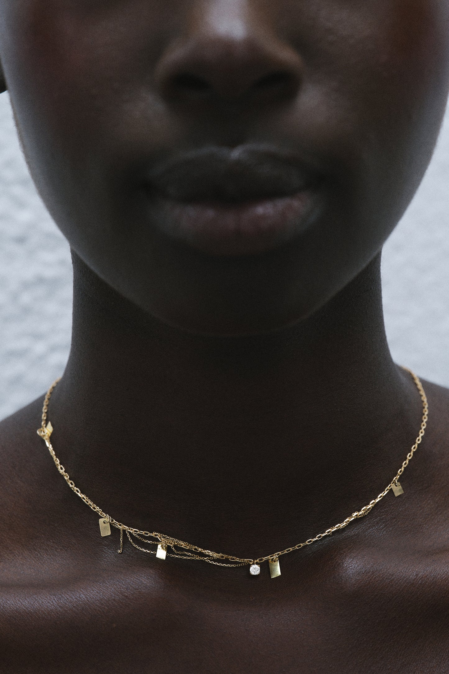 Found Treasures Gold Necklace