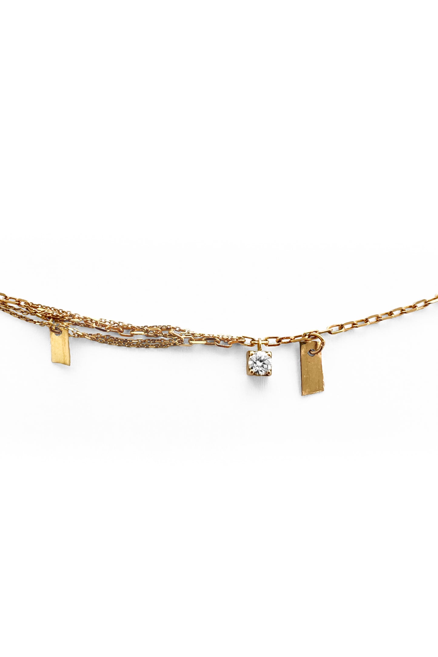 Found Treasures Gold Necklace