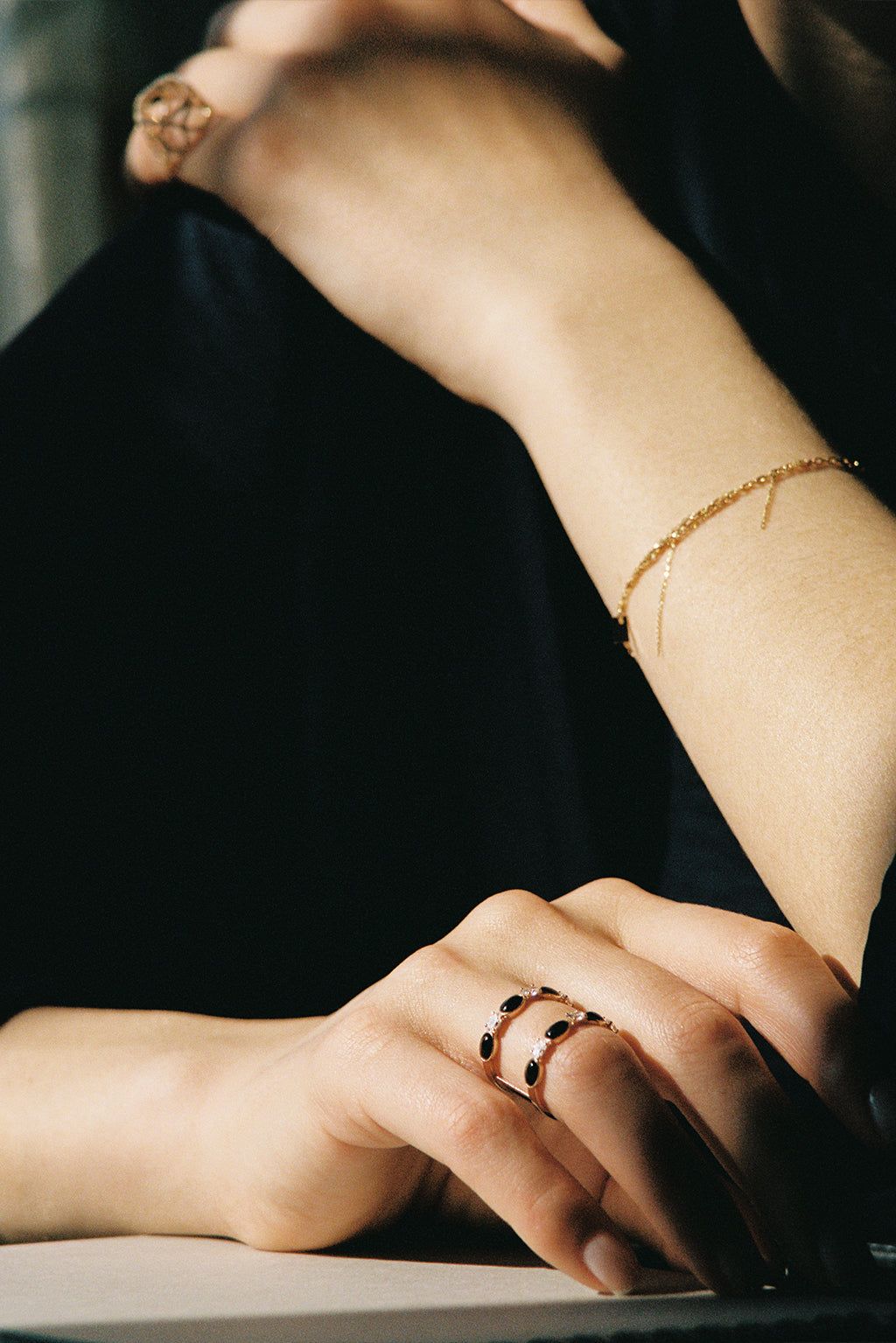 Found Treasures gold bracelet
