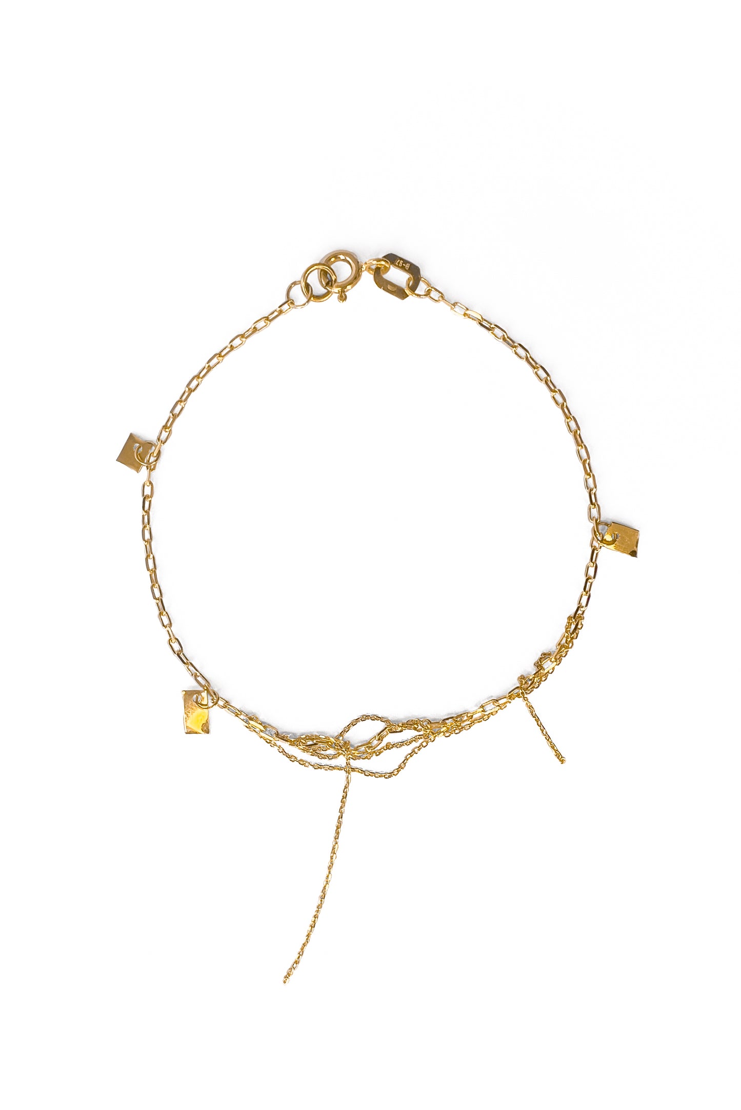 Found Treasures gold bracelet