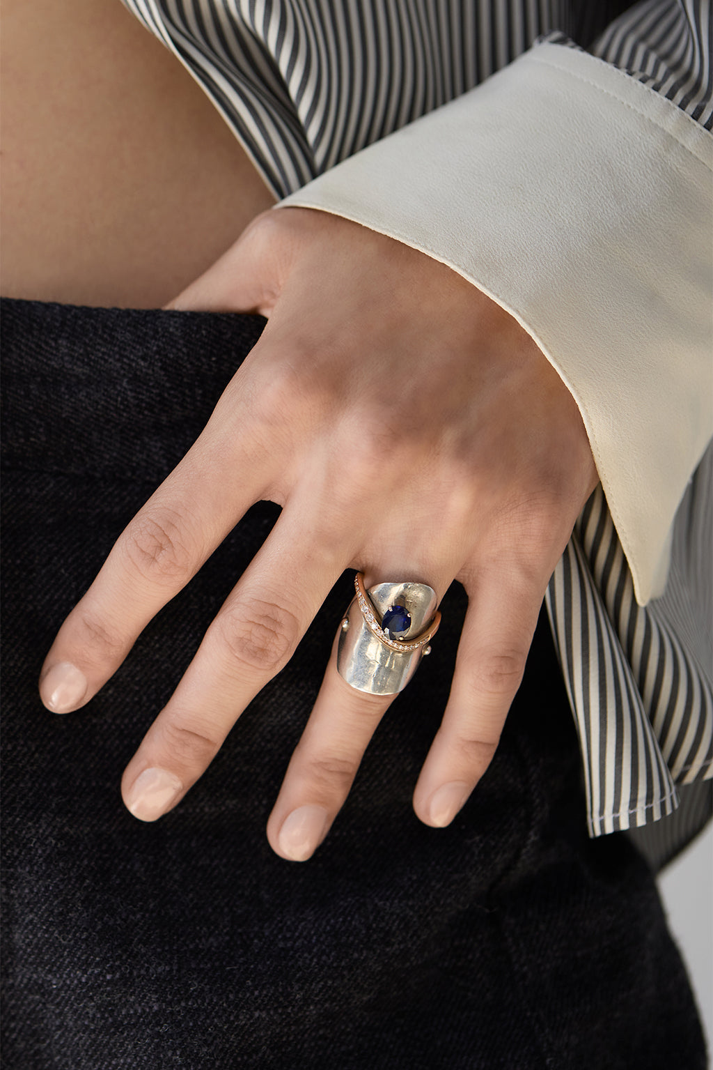 Gabi 18k gold ring