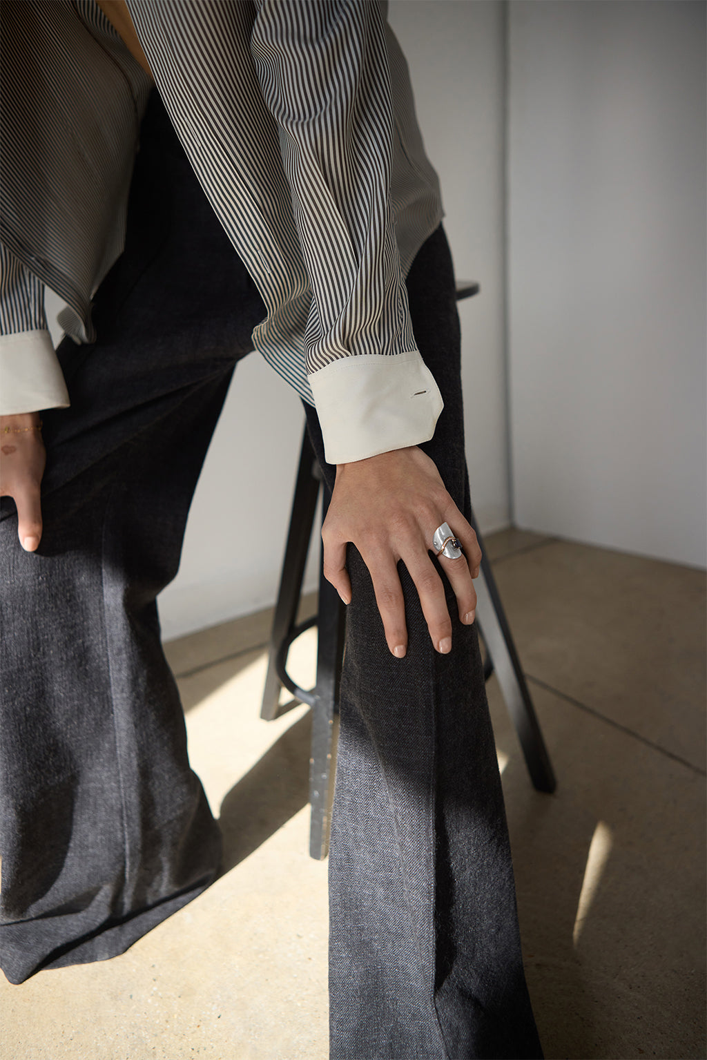 Gabi 18k gold ring