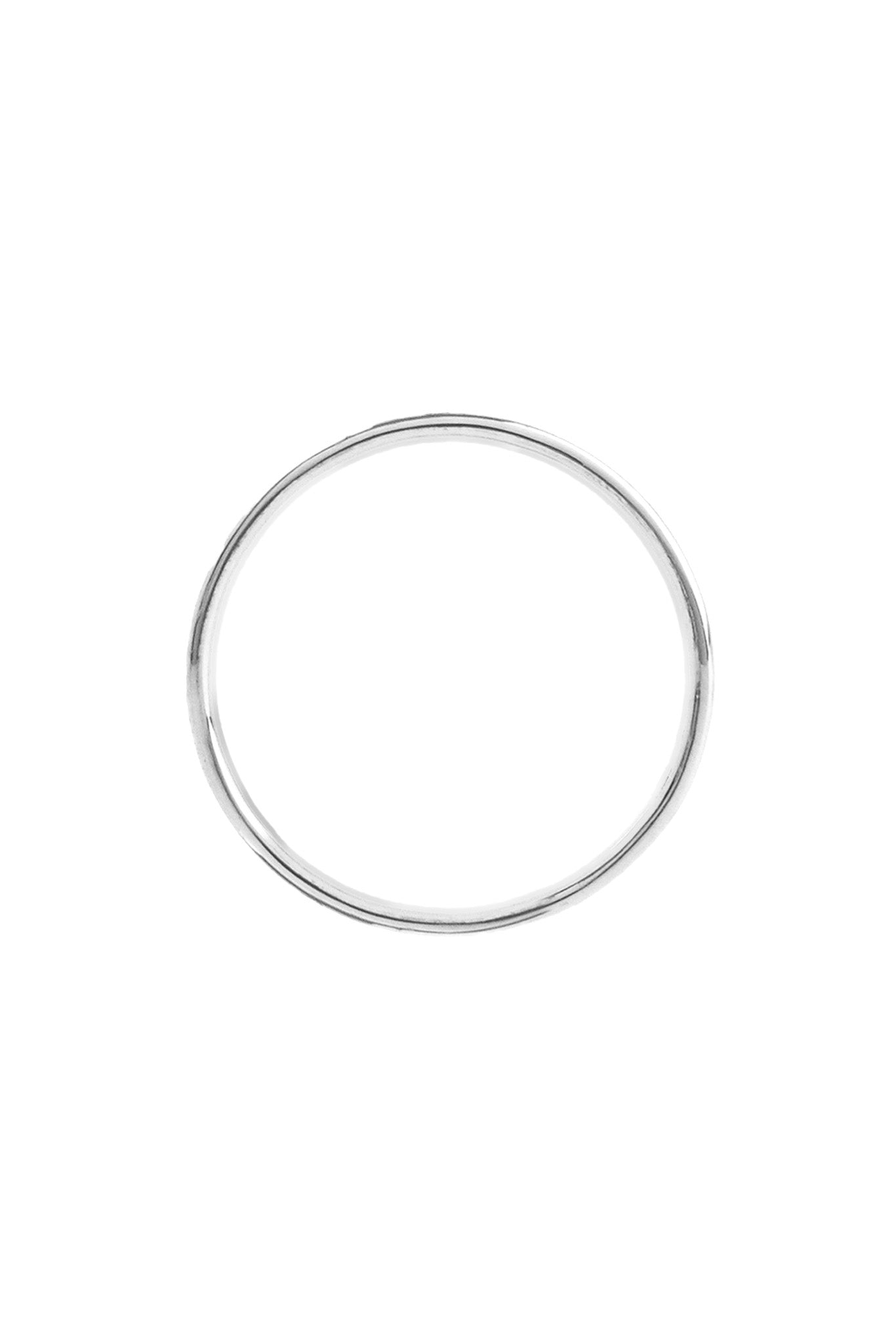 Anillo Hilo Sencillo de oro de 1 mm