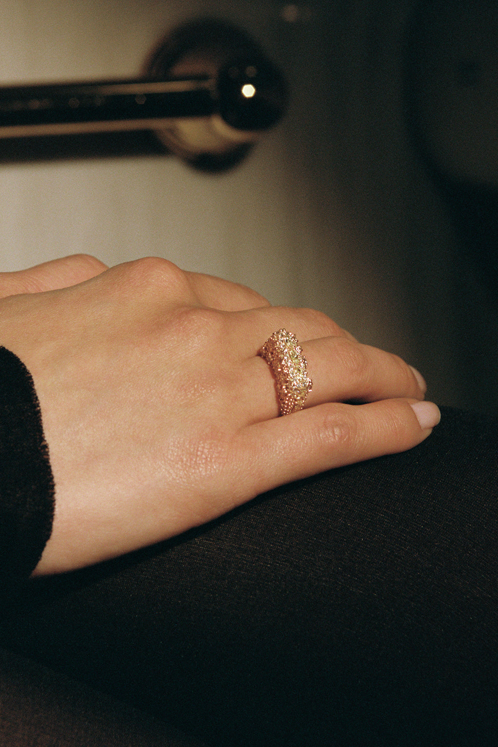Bague Lever du Soleil en or