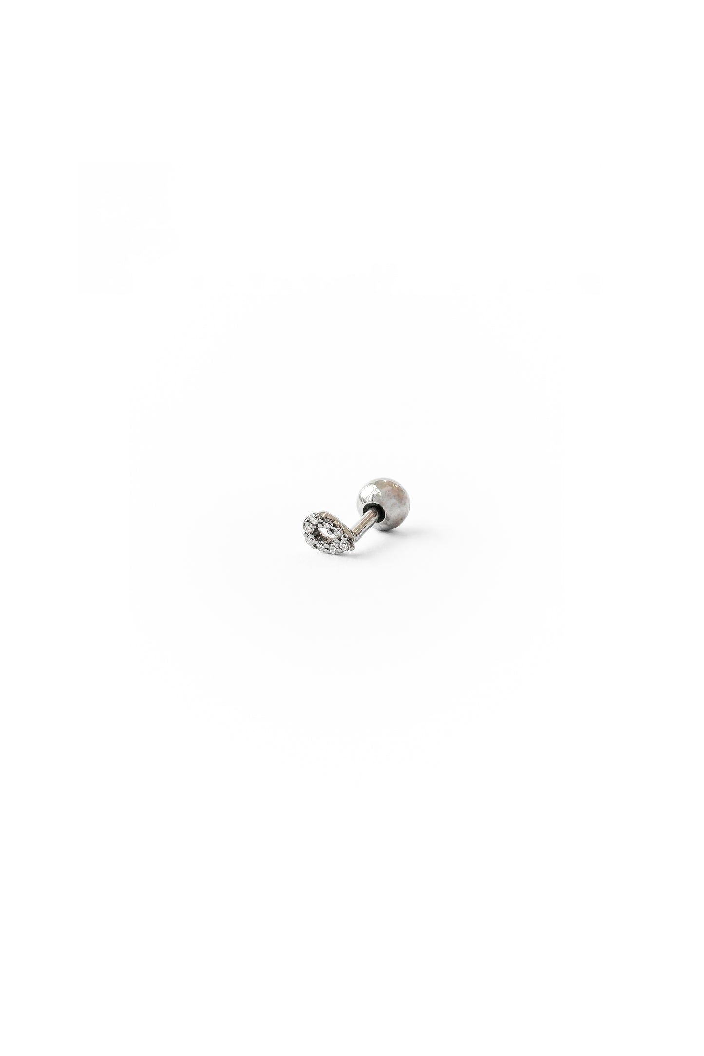 Boucle d'oreille Mini Bubble diamonds en or