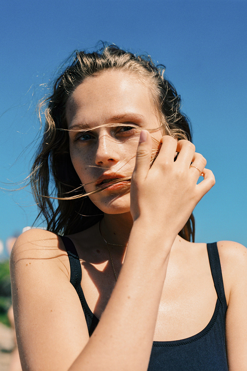 Small Miki gold ring