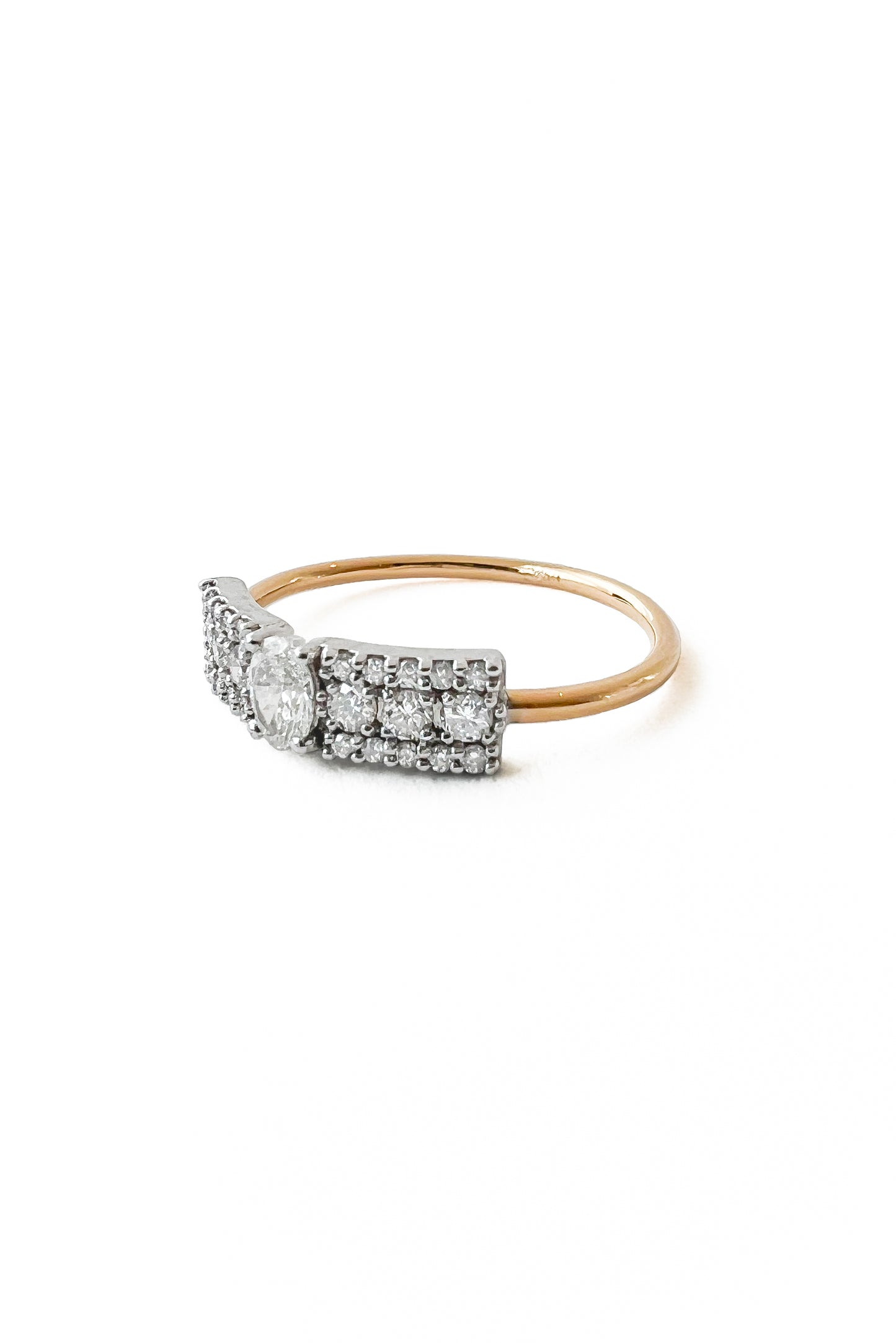 Second Wife rose gold ring