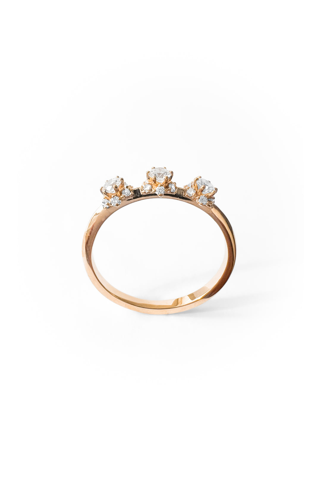 Bague Trois Très-Or en or