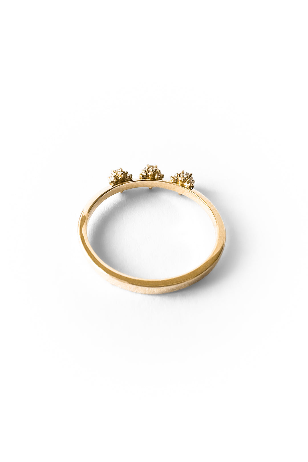 Bague Trois Très-Or en or