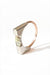 Anillo Yellow Pear de oro