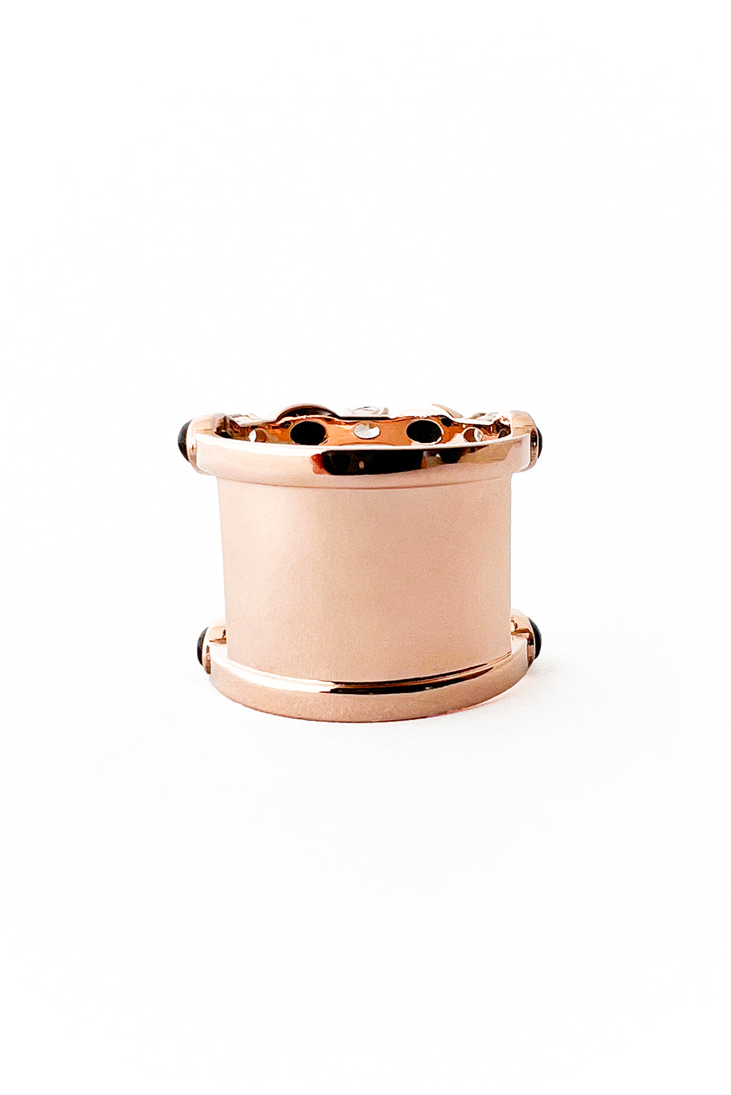 Anillo Zebra diamonds de oro