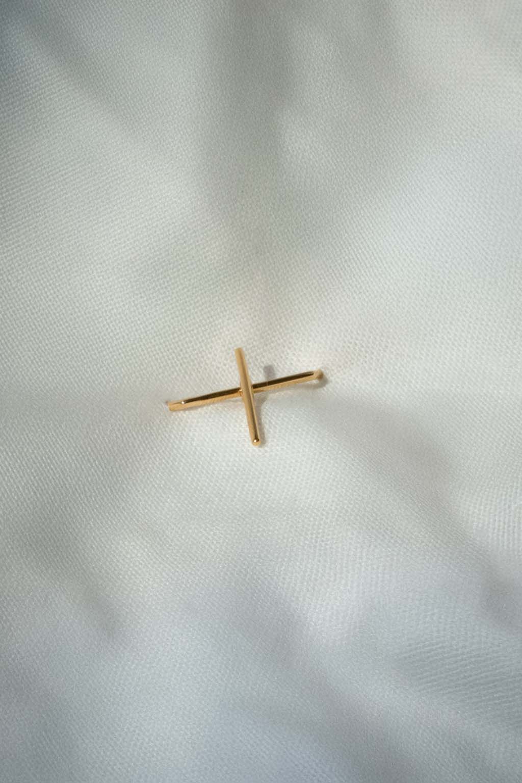 Baby 18k Gold Safety Pin