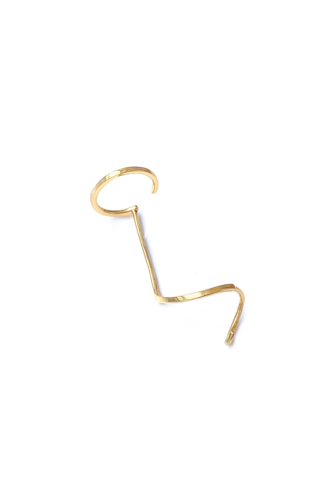 Pendiente Squared Light Bangles de oro