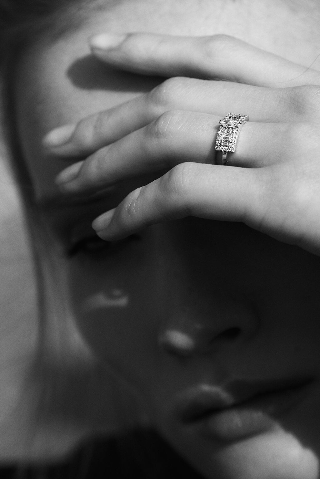 Bague Second Wife Big Marquise en or
