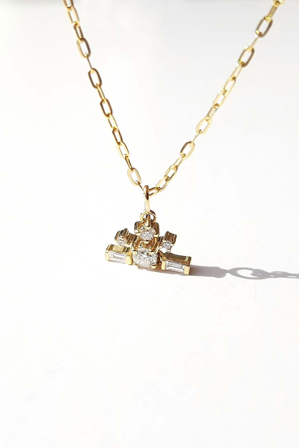 Little Man gold necklace