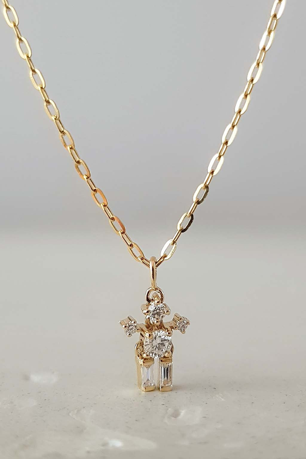 Collar Little Man de oro