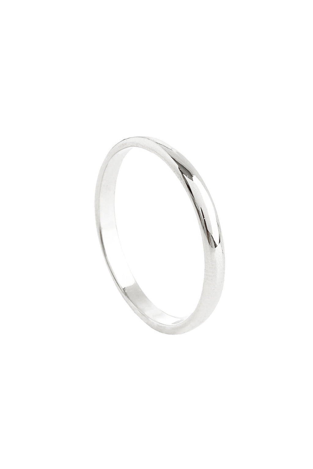 Alliance Demi-jonc de 1'7 x 1'2 mm en or