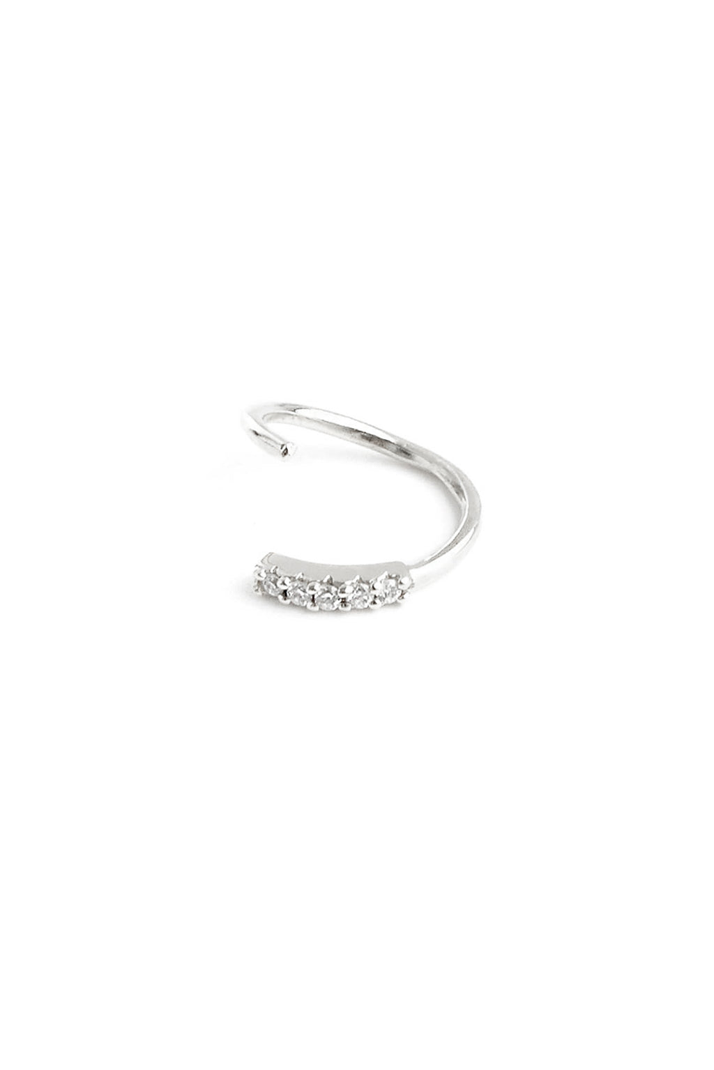 Mini Créole diamonds en or