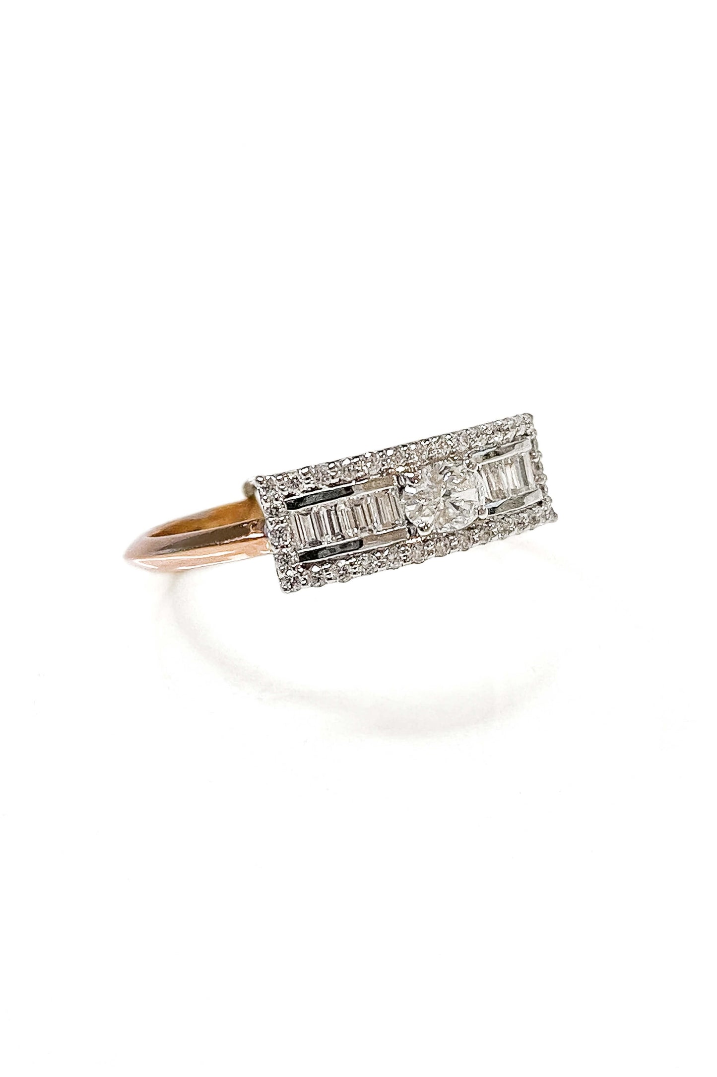 Anillo Second Wife Baguettes de oro