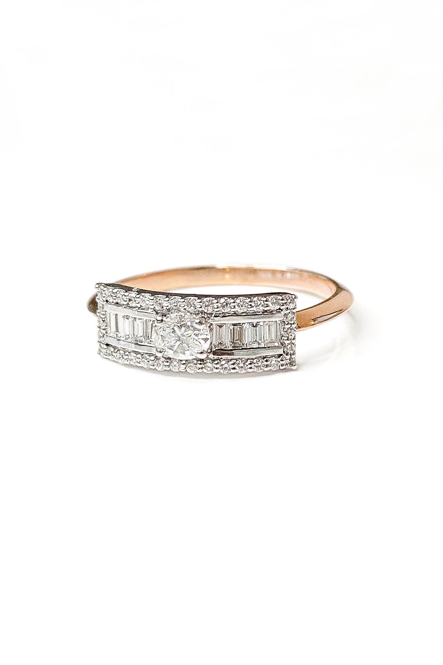Anillo Second Wife Baguettes de oro
