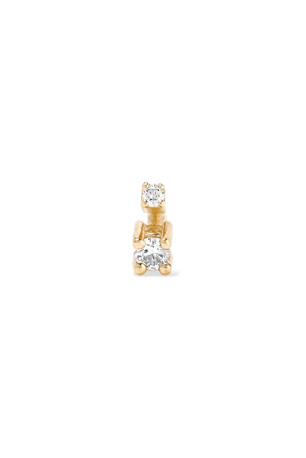 Big Spark yellow gold earring