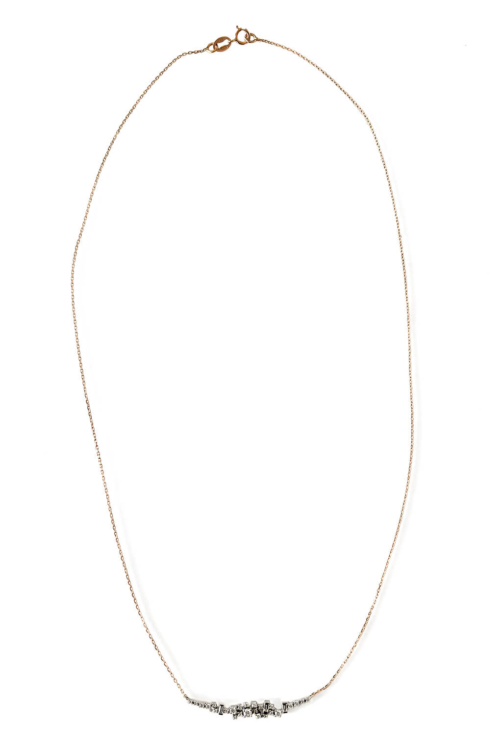 Rain gold necklace