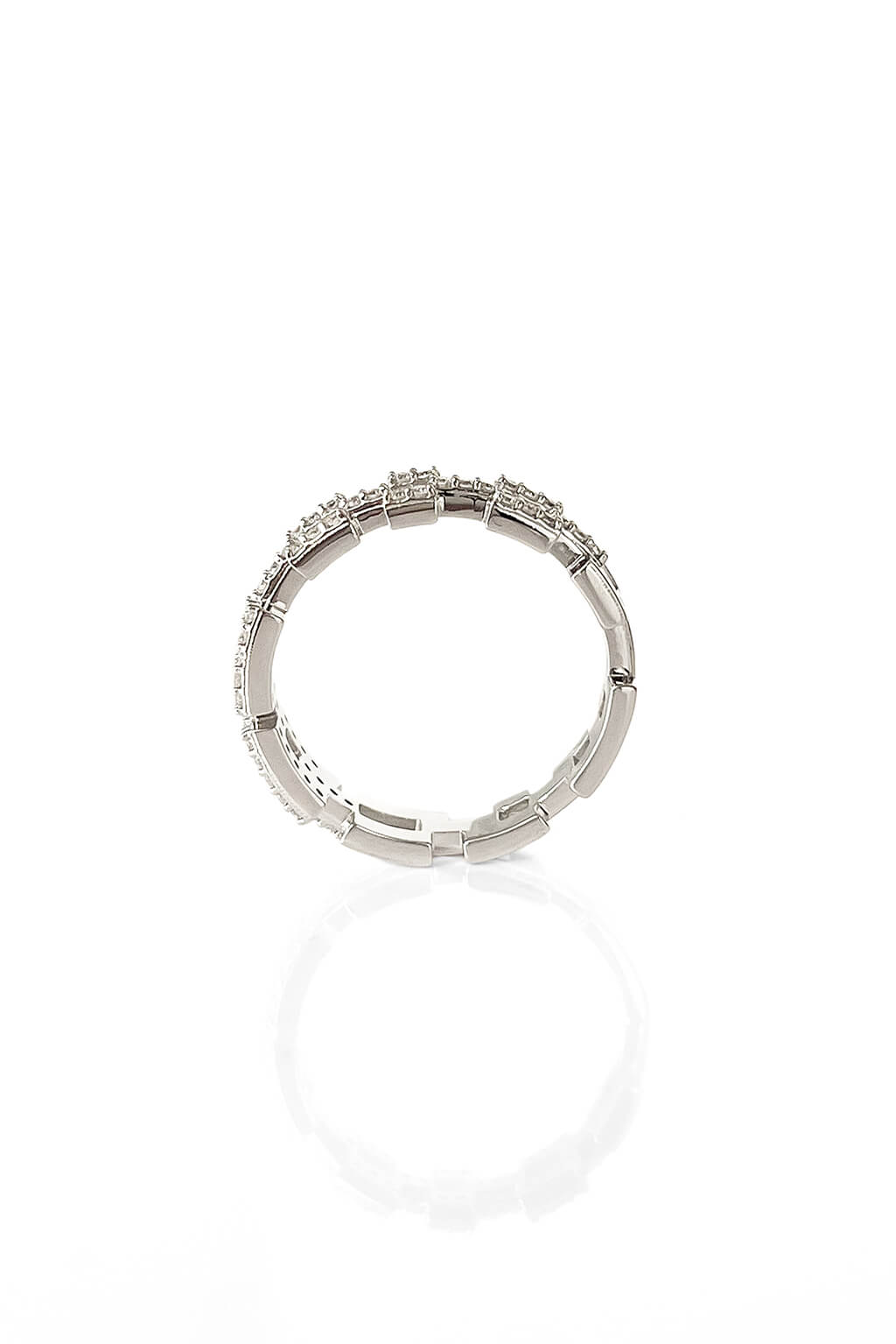 Third Brick diamonds gold ring