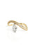 Marquise Wave gold ring