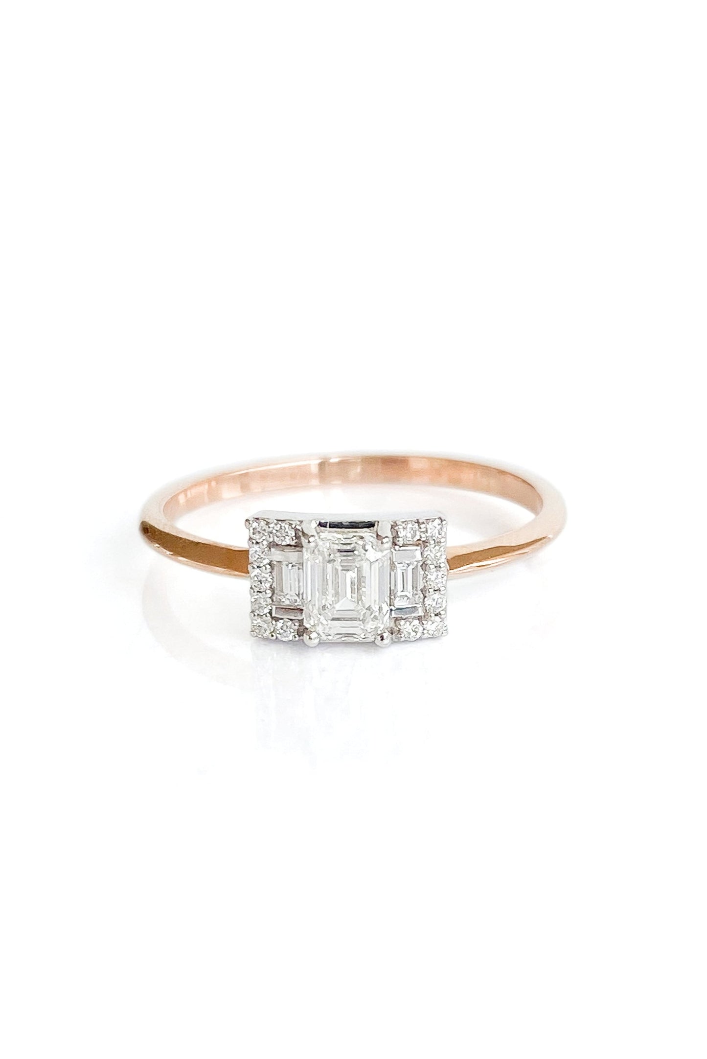 Anillo Second Wife Emerald de oro