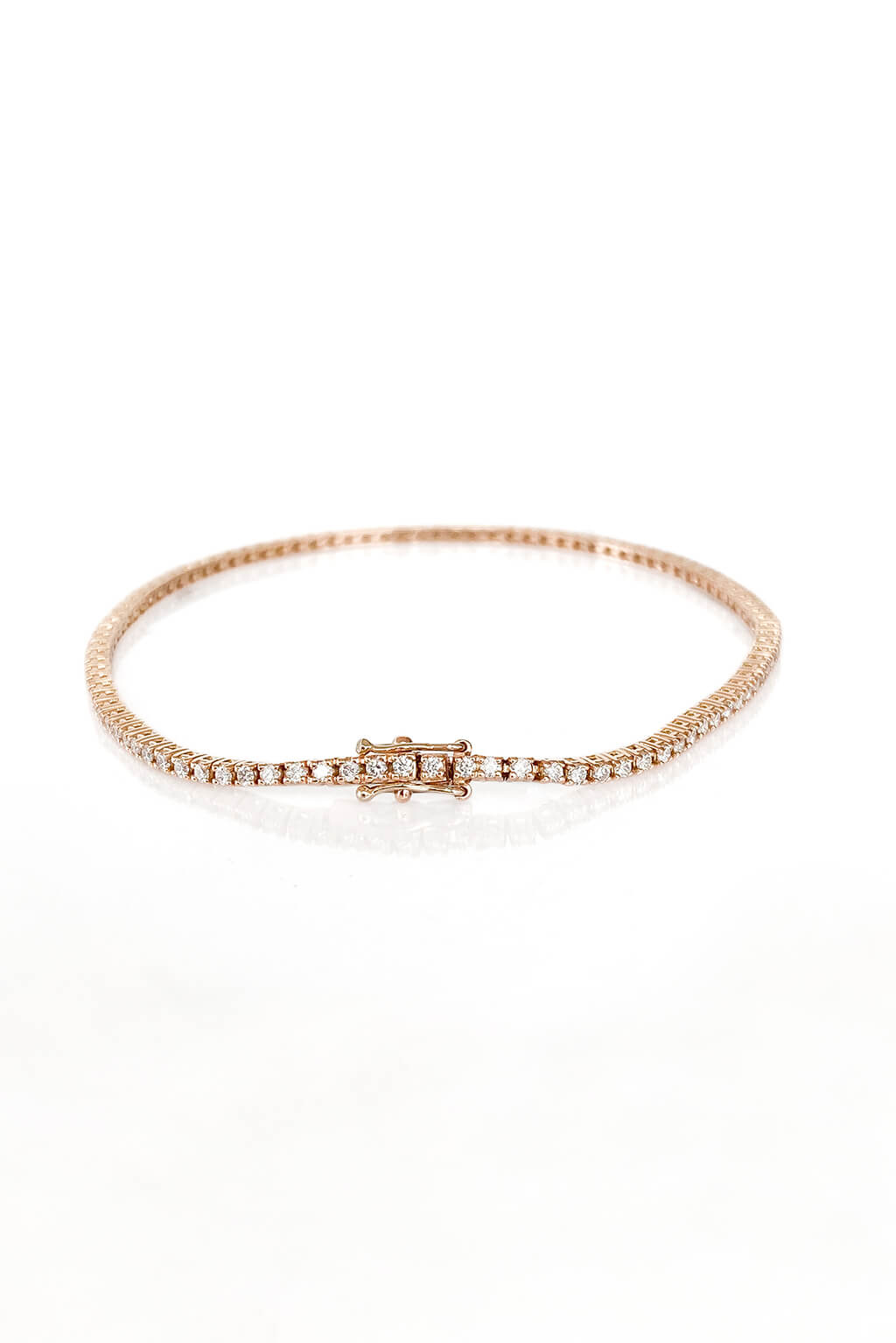 River Tennis 1,5 diamonds gold bracelet