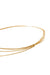 Three Chains gold necklace