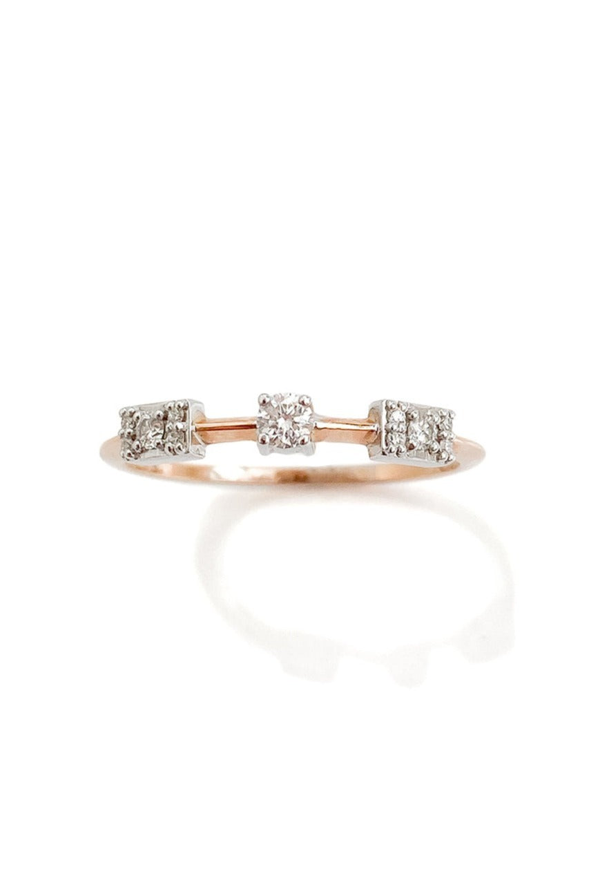Mother and wife gold ring