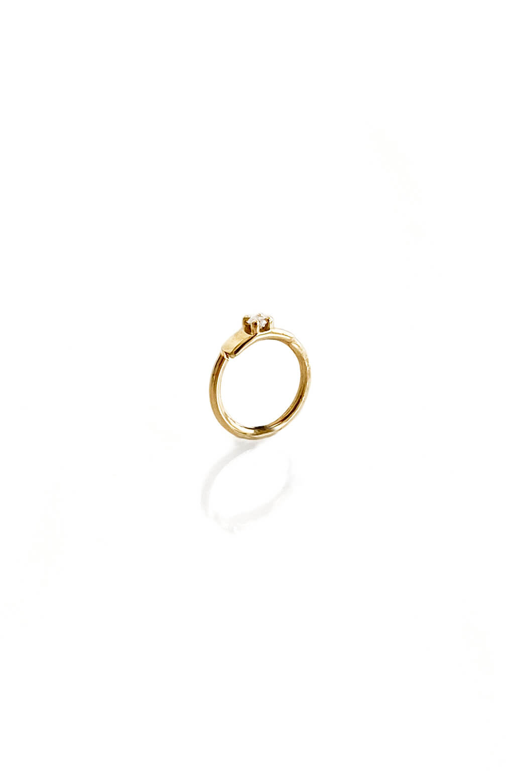 Small Tag gold bangle