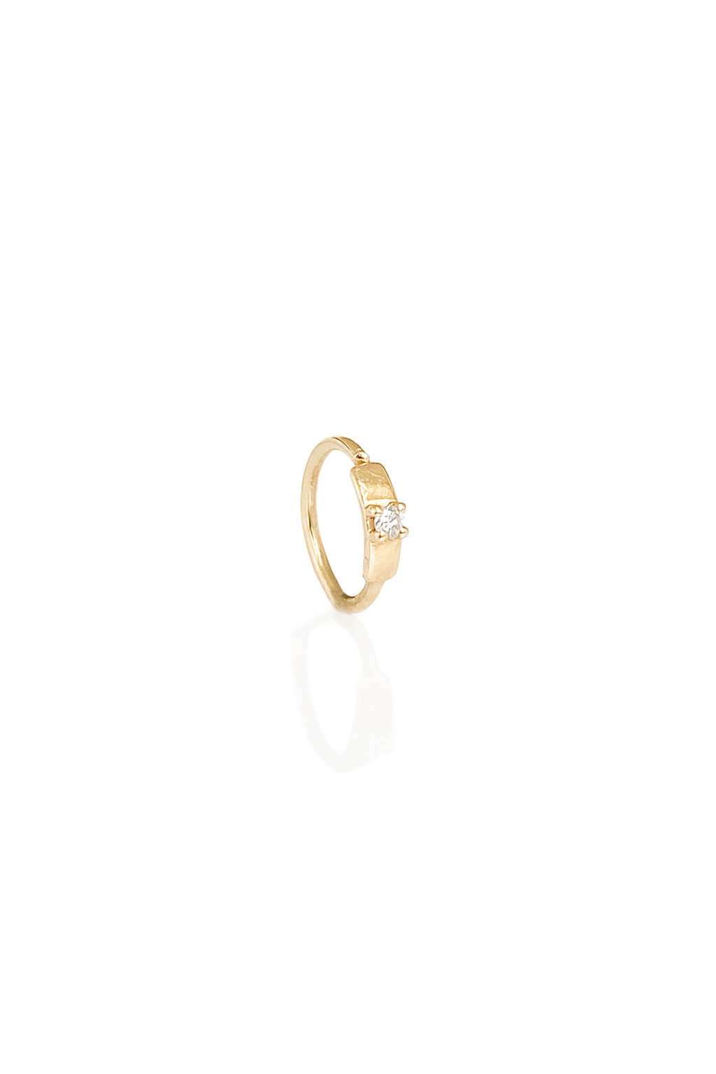 Small Tag gold bangle