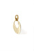 Halfmoon gold necklace