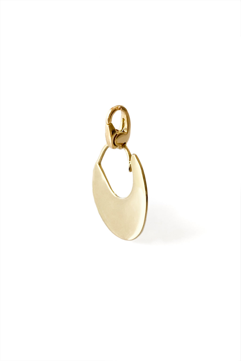 Halfmoon gold necklace