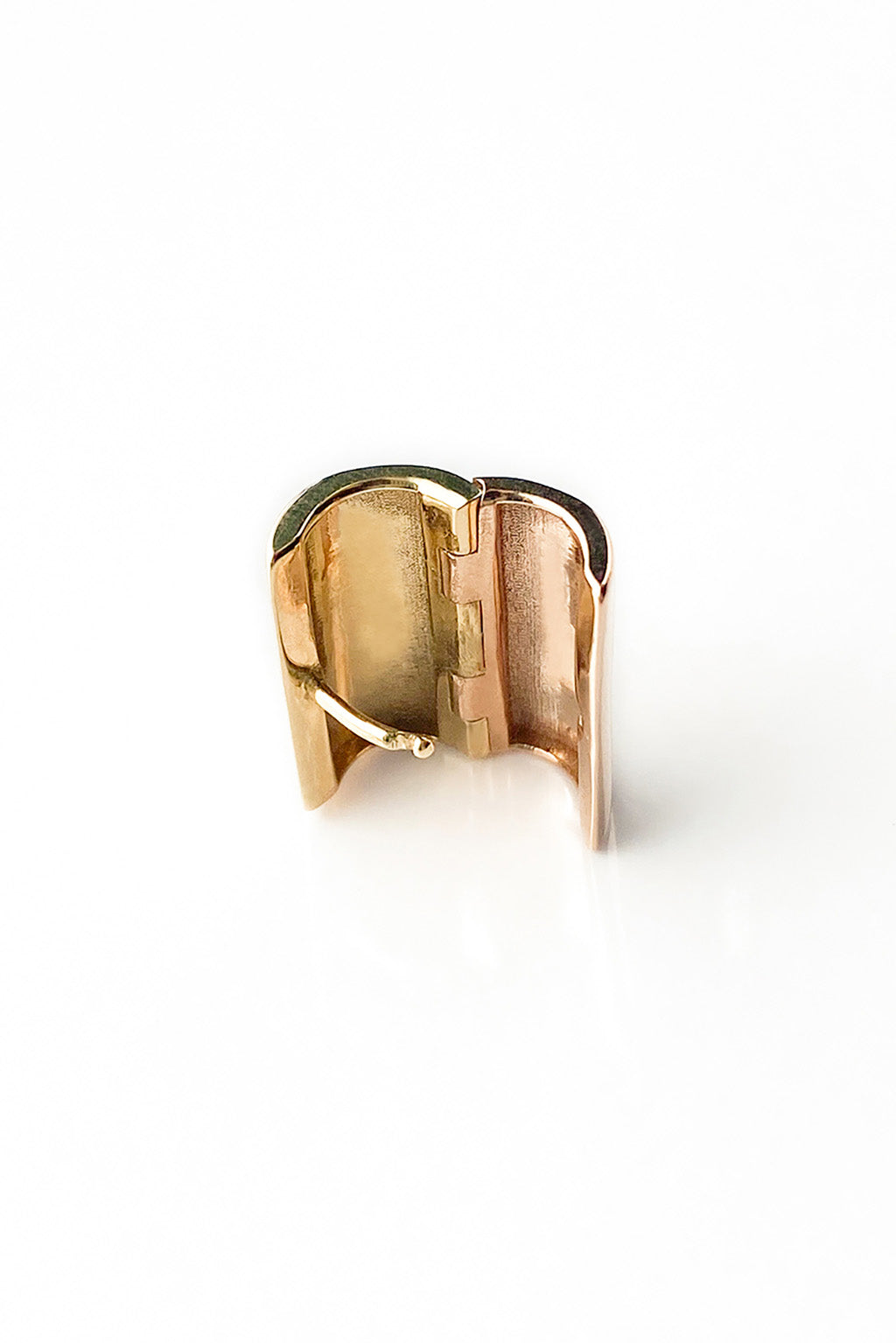 Boucle d'oreille Tube Classic en or