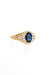 Bague Signet Sapphire en or