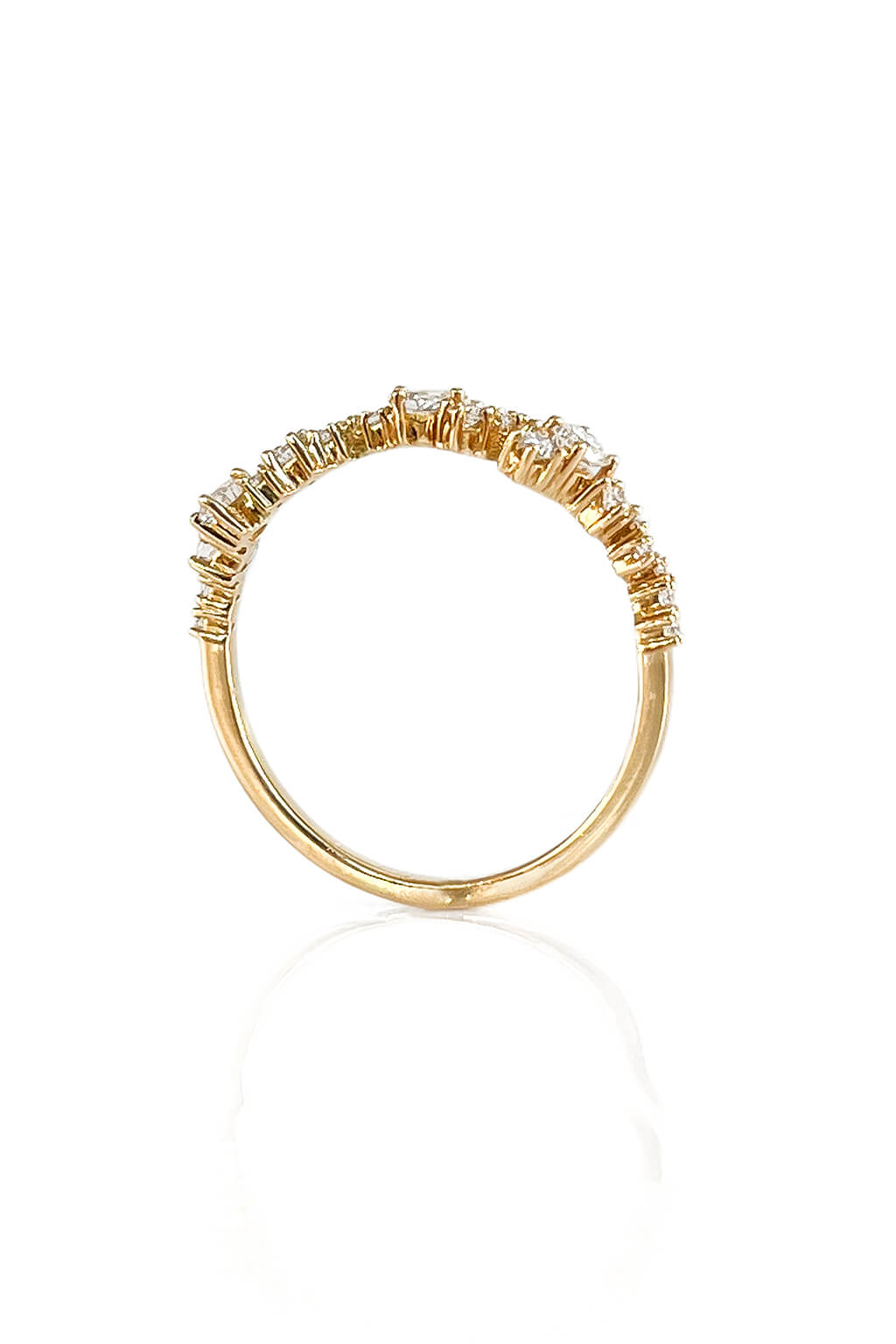 Bague Small Rain en or