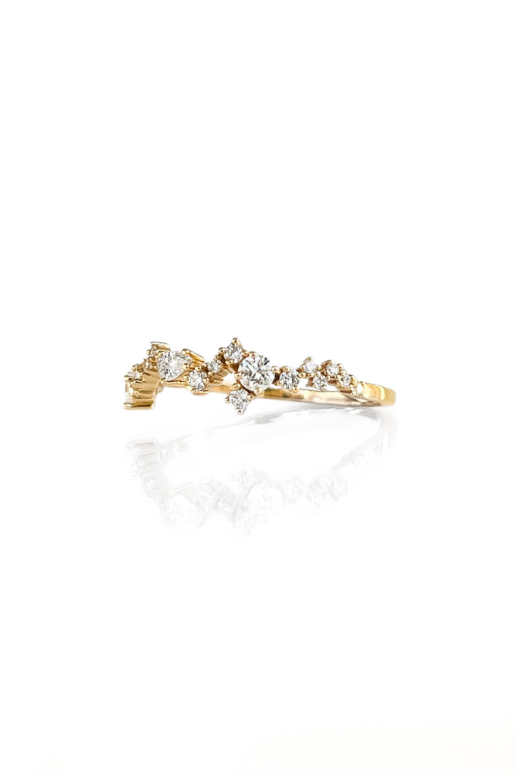 Bague Small Rain en or