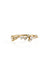 Small Rain gold ring