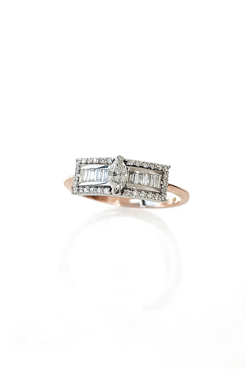 Bague Second Wife Marquise en or