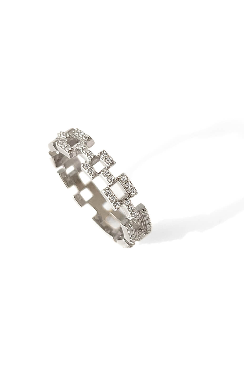 Third Brick diamonds gold ring