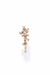 Small Cascade diamonds gold earring