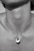 Halfmoon gold necklace