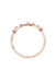 Bague Nature A 1'3 mm diamonds en or