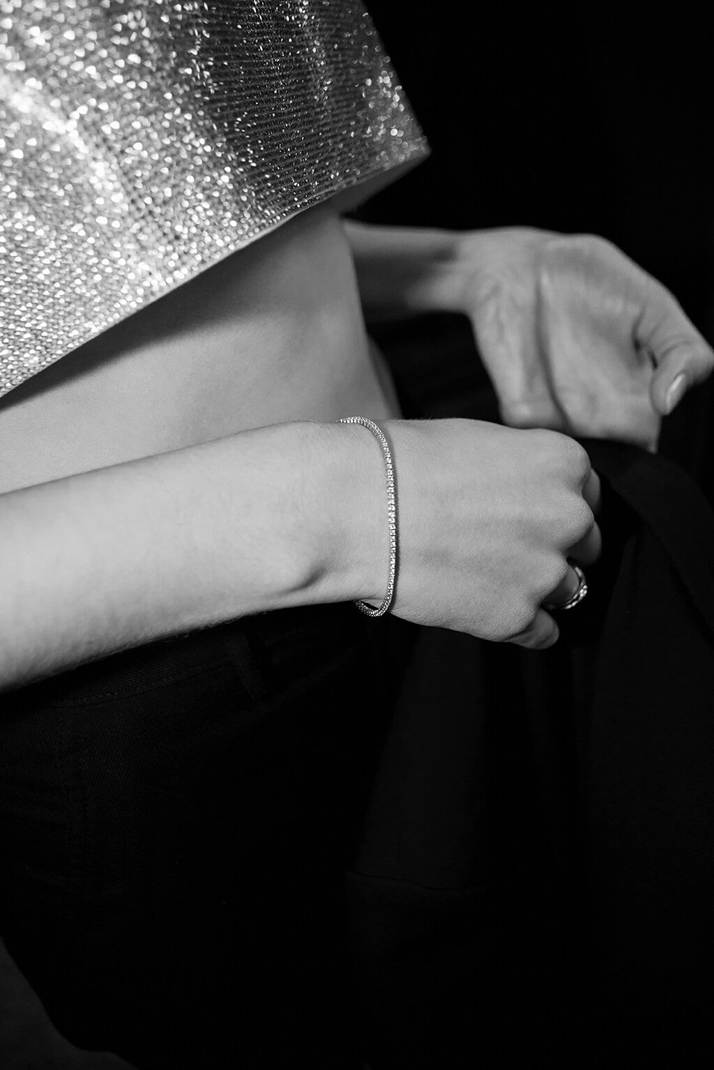 Pulsera River Tennis 1,5 diamonds de oro